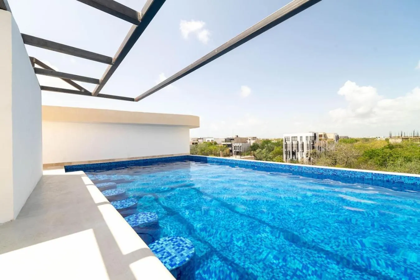 King Studio W Private Balcony Rooftop Pool Gym Tulum Mexico